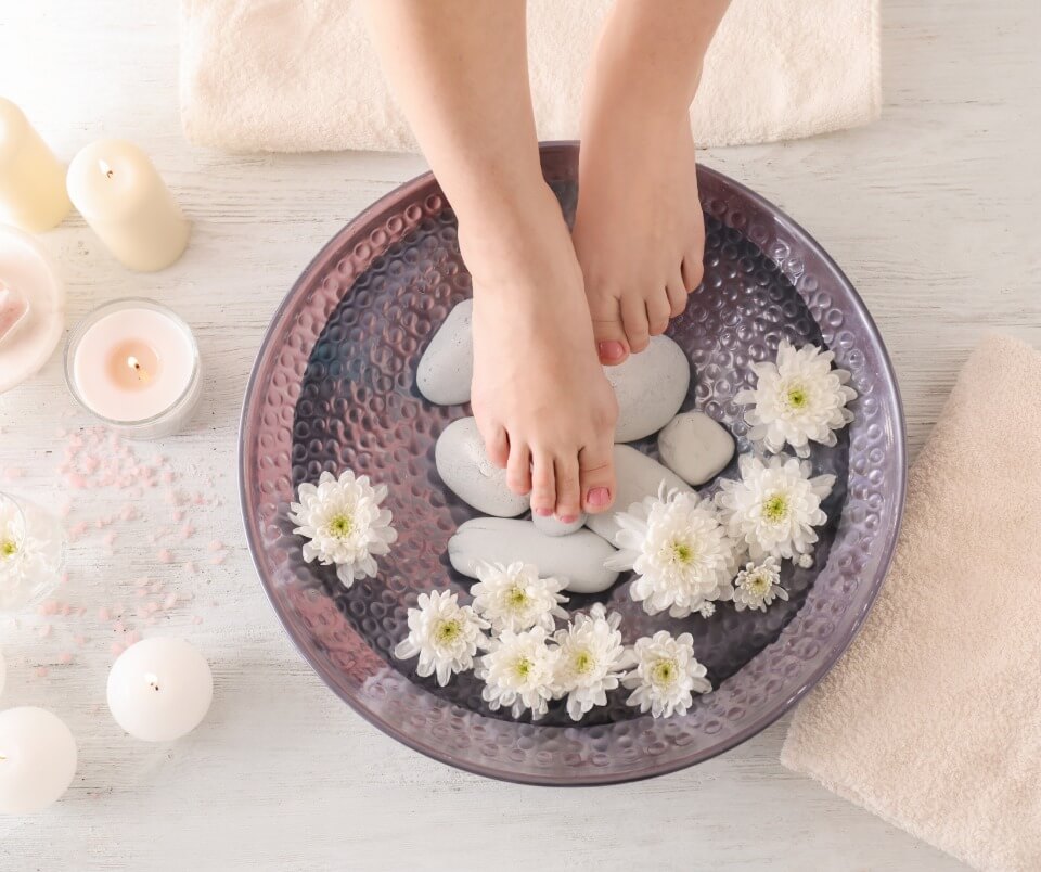 Pedicure en Bloomy Beauty Spa